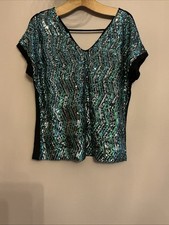 Top da festa M&Co Lovely blu