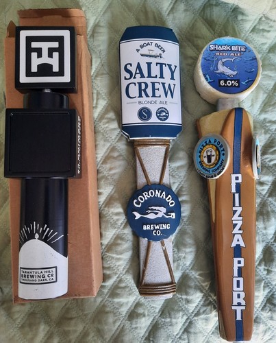 Lot beer tap handles 1 - lot,