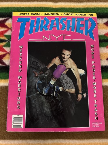 Thrasher magazine october 1989 - thrasher,