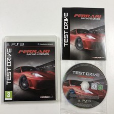 test drive ferrari legends playstation PS3 blister boîte FR