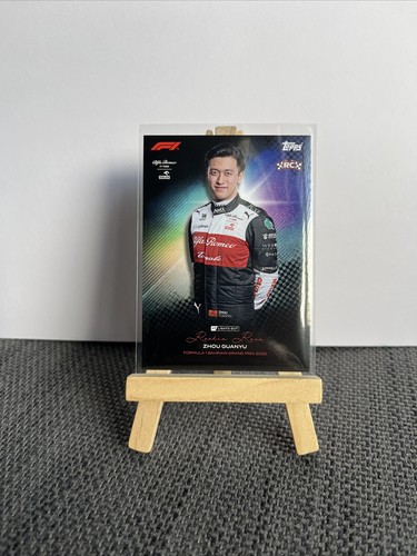 Topps lights out 2022 zhou - f1,