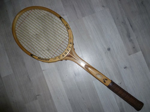 Raquette tennis retro castle - retro,