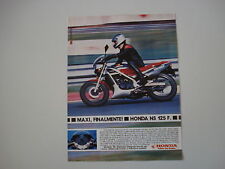 advertising Pubblicità 1985 MOTO HONDA NS 125 F
