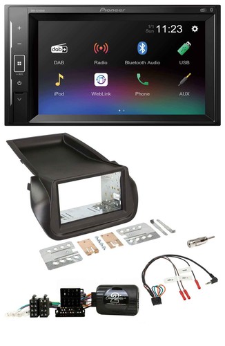 Pioneer dab volante - dab, 2din