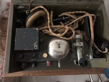 Cassetta Militare Campale Per Comunicazioni Radio, Completa Di Tasto Morse