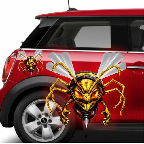 Adesivo lotta hornet - adesivo,