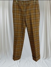 Pantaloni a quadri tartan con piega Gossip beige taglia M tartan beige