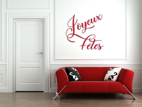 Adesivo murale joyeux - adesivo,