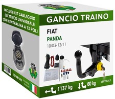 Gancio Verticale Estraibile