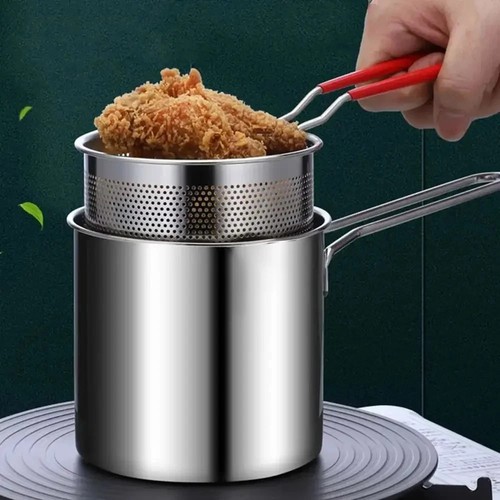 Friggitrice acciaio inox con - friggitrice,