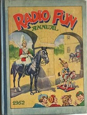 RADIO FUN ANNUAL 1952 Arthur Askey Archie Andrews Durante Roy Rogers hardback