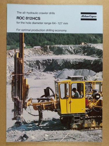Atlas copco roc - copco, 812hcs
