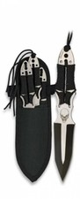 KNIFE COLTELLO  TESCHIO 17 CM