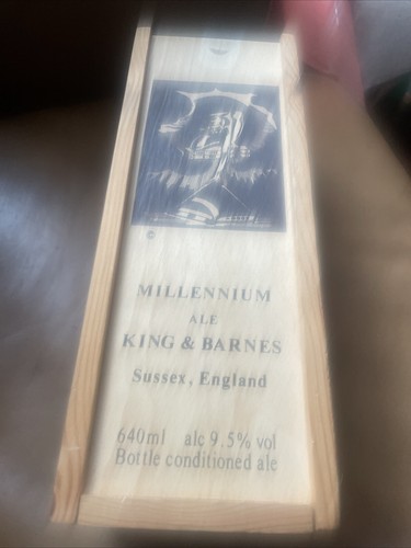 Bins empty millennium ale box - empty,