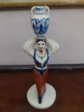 BELLISSIMA STATUINA CERAMICA MARCATA FEDERICO MELIS URBANIA ANNO 50/60 SARDEGNA
