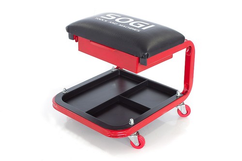 Sgabello officina carrello - sgabello,