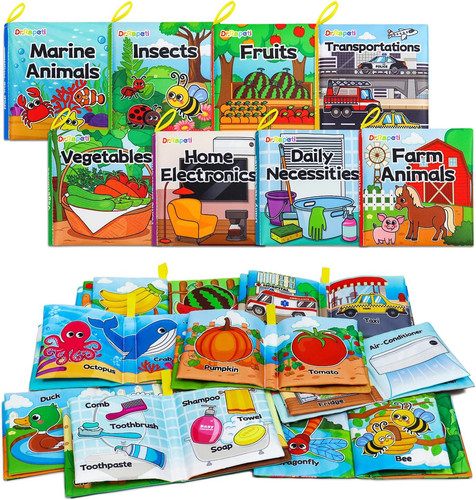 Set libri stoffa - set, 8