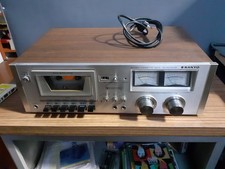 SANYO RD 5030  Stereo Cassette deck  HIFI vintage Vu Meter