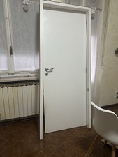 Generico 70x210cm Porta Battente da Interno - Bianca