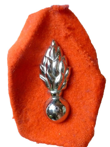 Belgium army grenadiers collar - army,