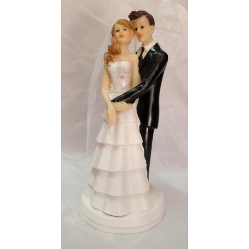 Cake topper sposi resina - cake,
