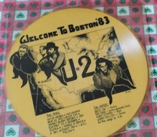 U2 Rare Picture Disc Lp