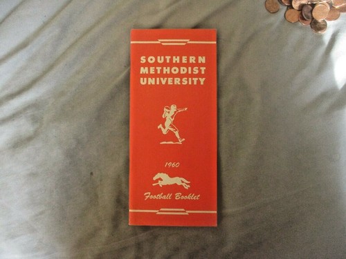 1960 smu football media guide - football,
