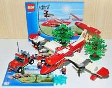 Lego 4209 Aereo antincendio pompieri jeep alberi 2012 Fire Plane completo