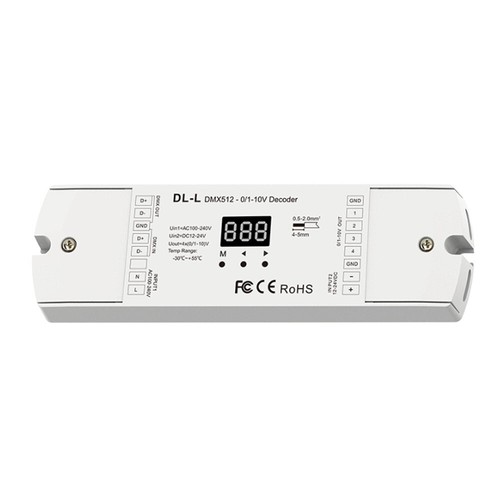 Decoder dmx512 4ch 0 10v - dmx512,