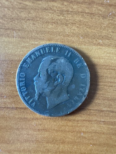 Moneta centesimi lire 1866 - 10,