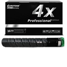 4x Cartuccia PRO NERA per Recoh Aficio MP C-2550-spf MP C-2530