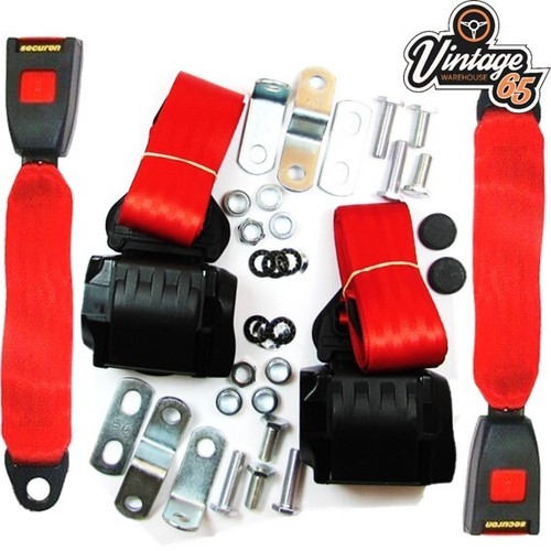 Kit cintura sicurezza rossa - cintura,