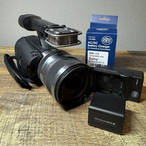 Sony nex vg20 - mp, e-mount