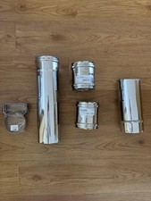 Tubi Cappa Stufa 120mm Acciaio Inox 304 (tipo cromato) Varie misure e lunghezze