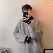 Uomo Ragazzo Mohair Felpa