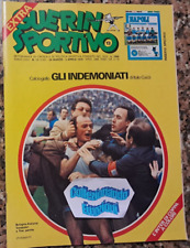 Guerin sportivo n.13 1979-Bologna-Atalanta-Calcio giallo-Inserto speciale Napoli