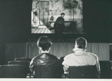 MARINO MASE LES  CARABINIERS  1963 PHOTO ORIGINAL  #12 JEAN-LUC GODARD