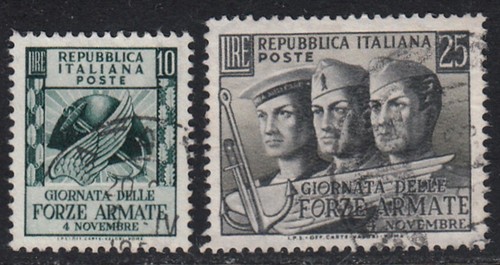 Italia 1952 forze - 1952:, armate