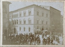 Osimo Palazzo Baldeschi Balleani Fotografia Originale primo 900 Animata