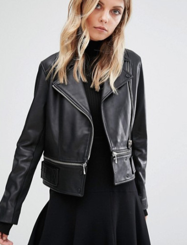 Nuovo cappotto donna - cappotto, biker
