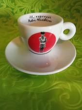 Illy Espresso Tazza Tazzina piattino 2009 Pedro Almodovar no numero BY IPA uomo