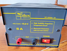 Alimentatore stabilizzato DC 13,5V 5A - marca Falkos modello NT 0085 - 10