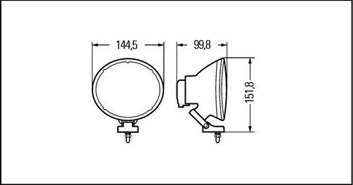 Hella set fari - hella, 1f4