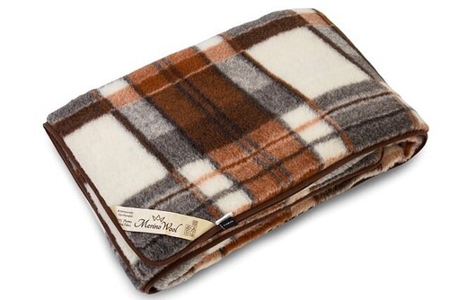 Coperta lana merino getto - lana, /