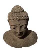 Testa Buddha In Pietra 