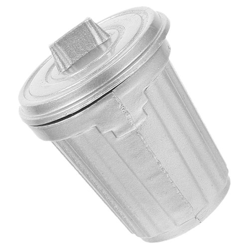 Secchio zincato con coperchio - secchio,