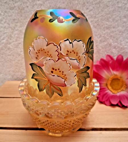 Vintage lampada fata fenton - vintage,