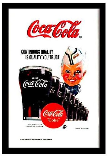 Specchio coca cola boy mirror - specchio,