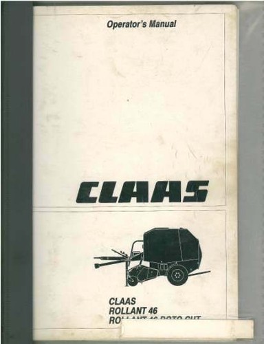 Claas pressa rotonda - , e