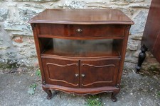 Due comodini in legno, antichi, in stile Luigi Filippo